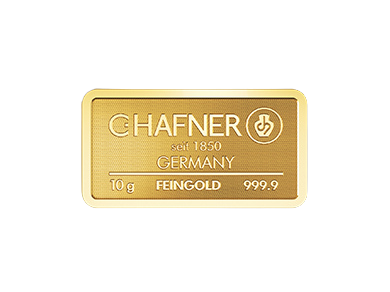 10 Gram C.Hafner Minted Gold Bar