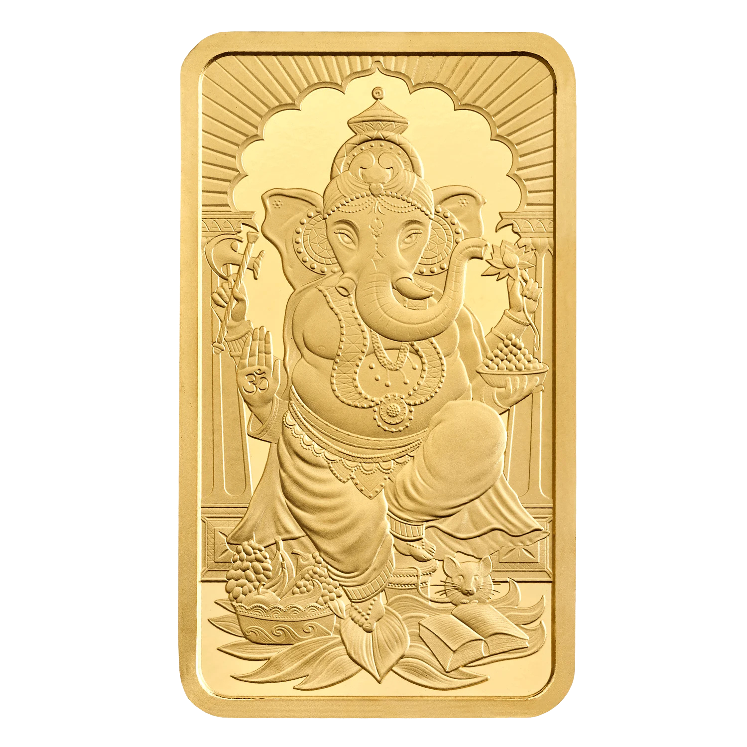 5 Gram Royal Mint Ganesh Minted Gold Bar