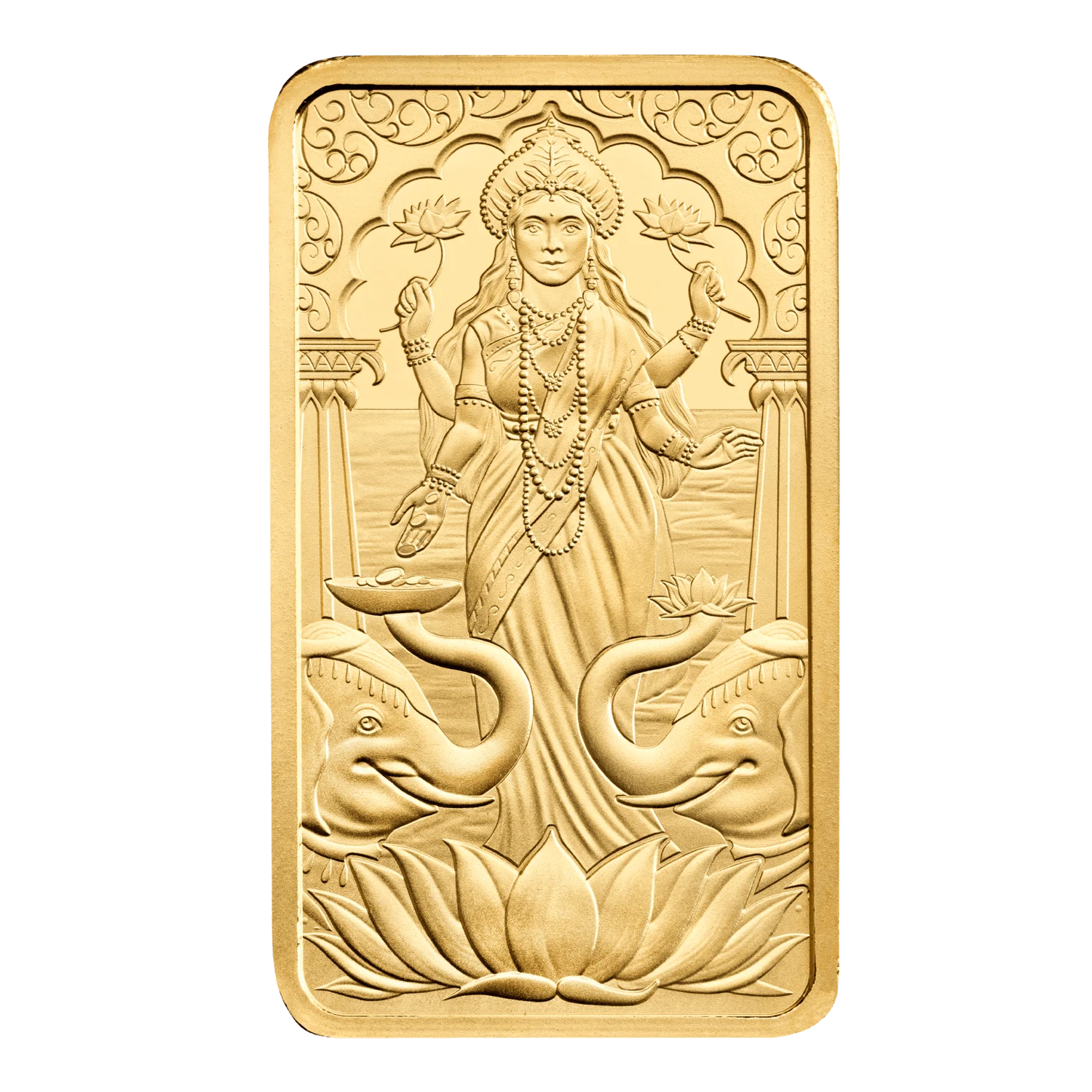 5 Gram Royal Mint Lakshmi Minted Gold Bar