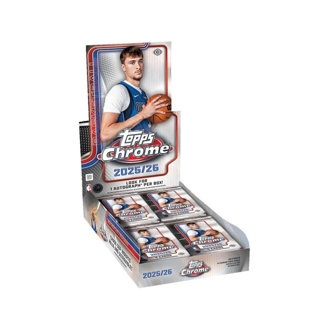 2025-26 Topps Chrome Basketball Hobby Box
