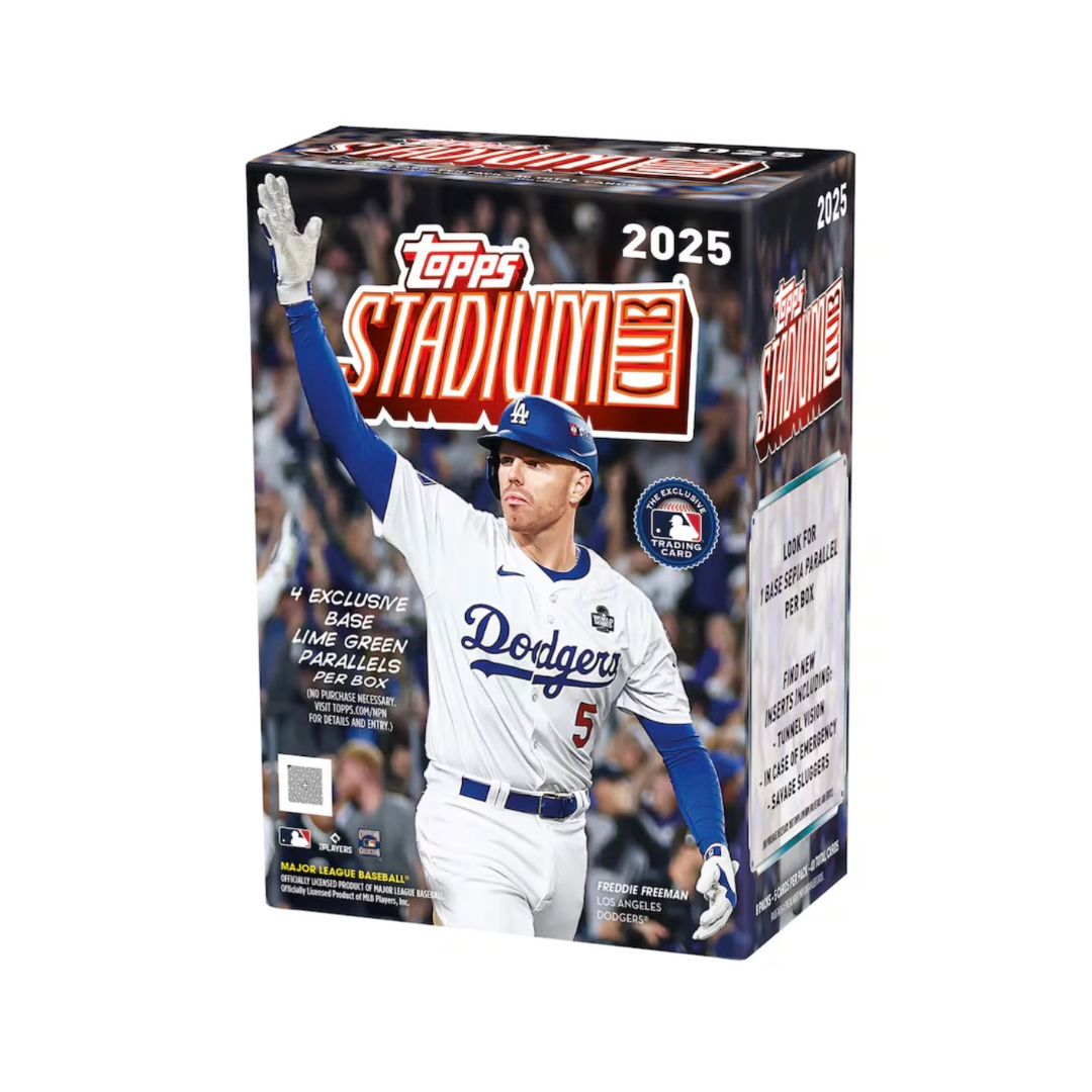 2025 Topps Stadium Club Baseball Blaster Box