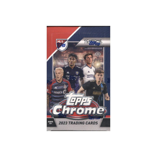 2023 Topps Chrome Soccer MLS Hobby Box