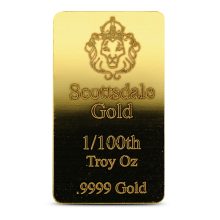 1/100 oz Gold Bar Varied Condition | Any Mint