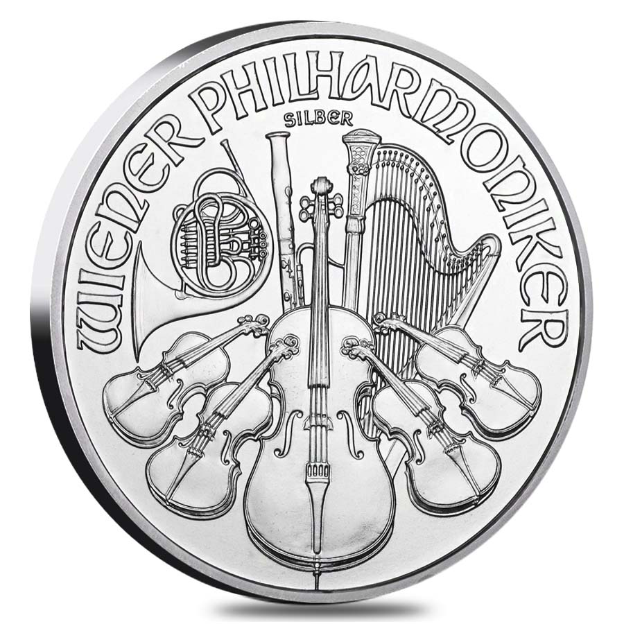 2014 1 oz Austrian Silver Philharmonic Coin BU