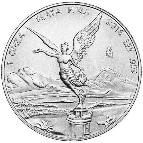 2016 1 oz Mexican Silver Libertad Coin (BU)