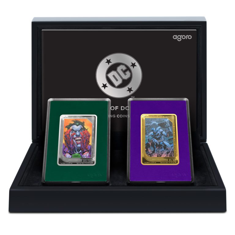 2025 2 oz Niue Silver Warner Bros. The Art of DC Comic Trading Coins (Box + CoA)
