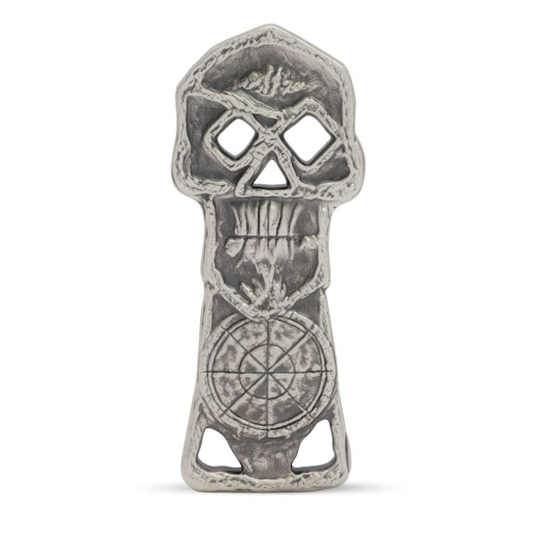 2025 2 oz Antique Niue Silver Warner Brothers The Goonies Copper Bones Skeleton Key Coin ( Box + CoA)