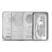 5 oz Silver Bar Varied Condition | Any Mint