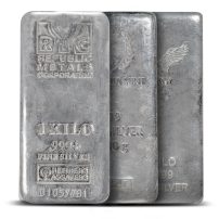 1 Kilo Silver Bar Varied Condition | Any Mint