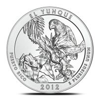 2012 ATB El Yunque 5 oz Silver Coin