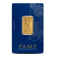 1/2 oz Gold Fortuna Veriscan Bar New with Assay | PAMP Suisse