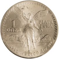 1986 Mexican Libertad 1 oz Silver Coin