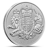 2023 British Royal Arms 1 oz Silver Coin BU