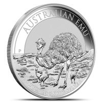2023 Australian Emu 1 oz Silver Coin BU