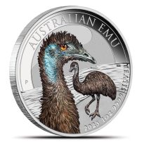 2023 Colorized Australian Emu 1 oz Silver Coin