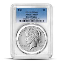2025 Peace Dollar Silver Coin PCGS MS69 FS