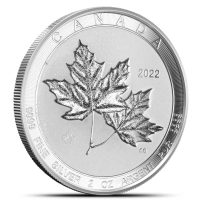2022 Canadian Twin Maples 2 oz Silver Coin