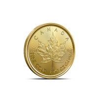 2026 Canadian Maple Leaf 1/10 oz Gold Coin BU