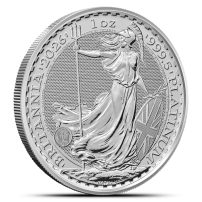 2026 British Britannia 1 oz Platinum Coin BU