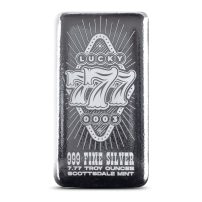 7.77 oz Silver 2025 Lucky Sevens Bar New | Scottsdale Mint
