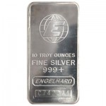 10 oz Silver Engelhard Bars