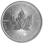 2015 1 oz Silver Canadian Maple Leaf Coins