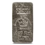 10 oz Silver Monarch Hand Poured Stacker Bars (New)
