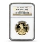 2012-W 1/2 oz Proof Gold American Eagles NGC PF70 UCAM