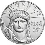 2018 1 oz Platinum American Eagle Coins (BU)