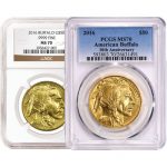 1 oz Gold American Buffalo Coins MS70 (Varied Year, Varied Label, PCGS/NGC/CAC)