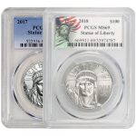 1 oz Platinum American Eagle Coins PCGS MS69 (Random Year, Varied Label)