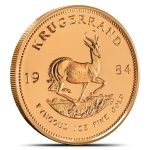 1984 1 oz Gold South African Krugerrand Coins