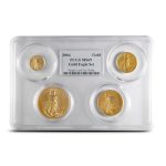 2004 Gold American Eagle 4-Coin Sets PCGS MS69