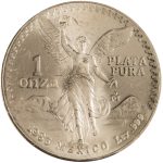 1986 1 oz Silver Mexican Libertad Coins