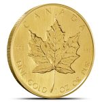 1982 1 oz Gold Canadian Maple Leaf Coins
