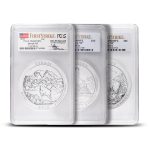 5 oz Silver ATB Coins MS69 (Varied Label, PCGS or NGC)