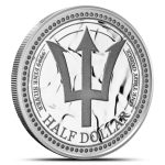 2024 1 oz Silver Barbados Trident Coins (BU)