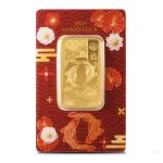 2025 1 oz Gold PAMP Suisse Good Luck Koi Fish Bars (New w Assay)