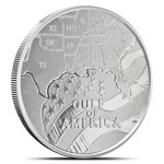 1 oz Silver Gulf of America Commemorative Rounds (New, Eagle Reverse)