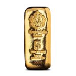 5 oz Gold Scottsdale Mint Cast Bars (New)