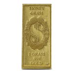 1 Gram Gold North View Products Money Gram Bars (New)