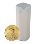 2026 1/4 oz Gold American Eagle Tubes (40 Coins, BU)