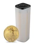 2026 1/10 oz Gold American Eagle Tubes (50 Coins, BU)