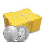 2026 1 oz Silver Canadian Maple Leaf Monster Boxes (500 Coins, BU)