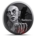 2025 1 oz Antique Silver Niue Silent Film Nosferatu Coins (Box + CoA)