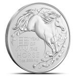 2026 1 oz Silver Royal Australian Mint Year of the Horse Coins (BU)
