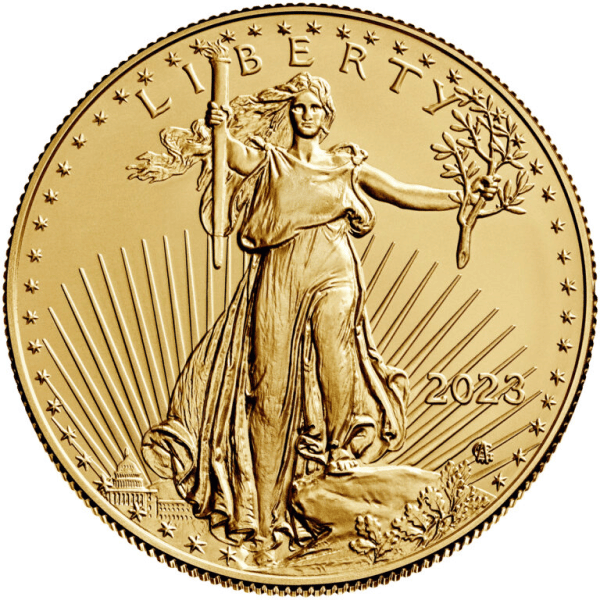 2023 1 oz American Gold Eagle Coin BU