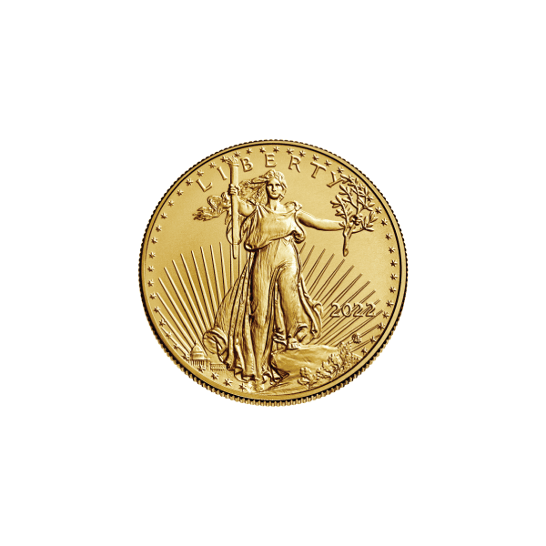 1/10 oz American Gold Eagle Coin BU (Any Date)