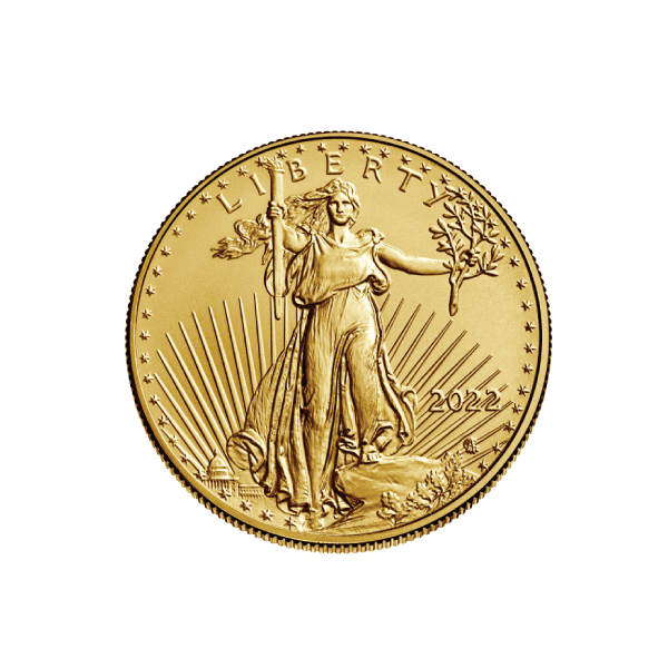 1/4 oz American Gold Eagle Coin BU (Any Date)