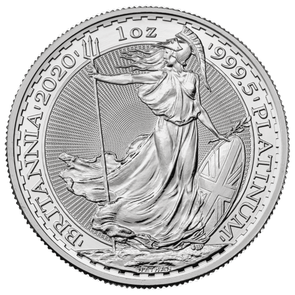 1 oz Great Britain Platinum Britannia (Random)